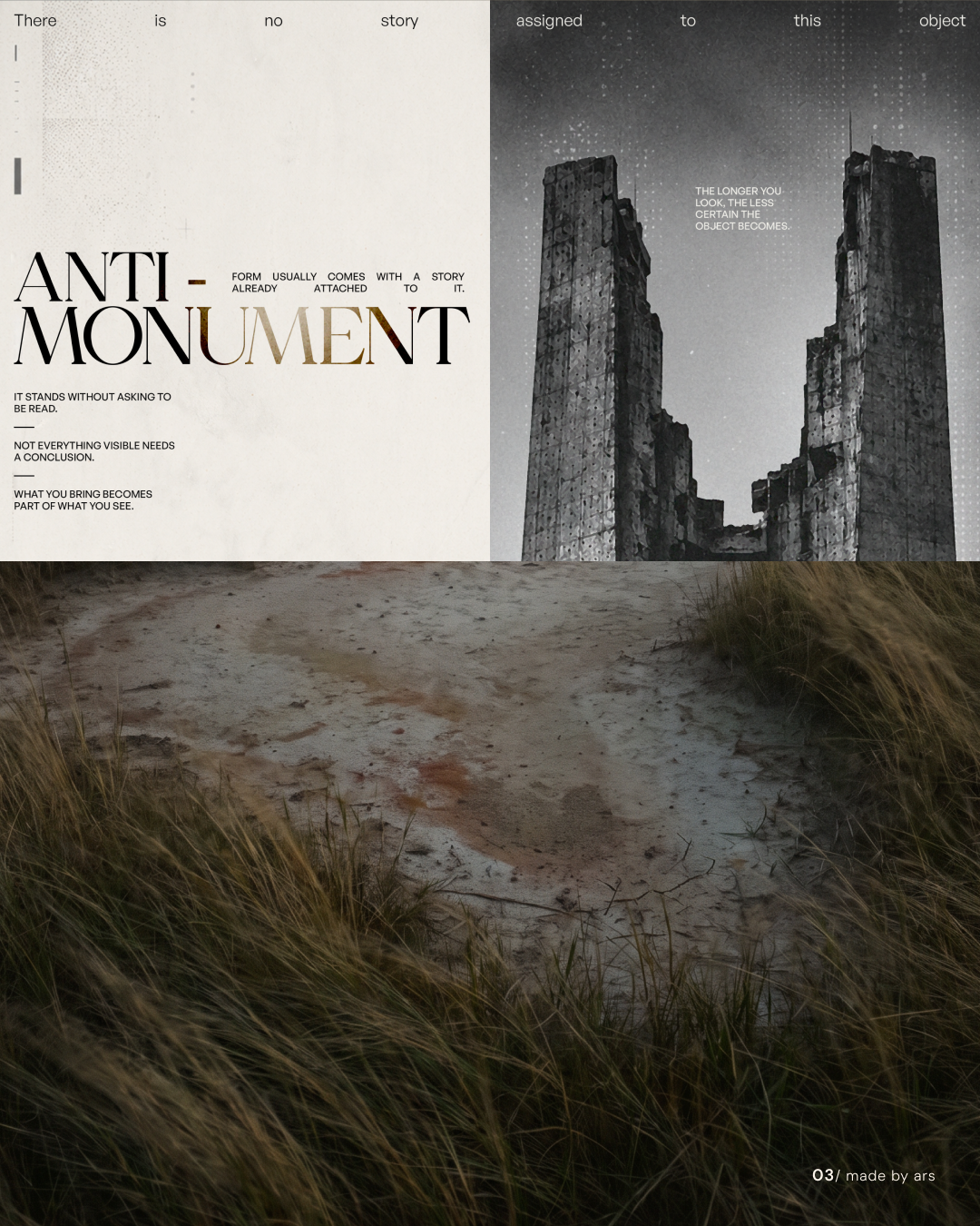 ANTI MONUMENT slide 3